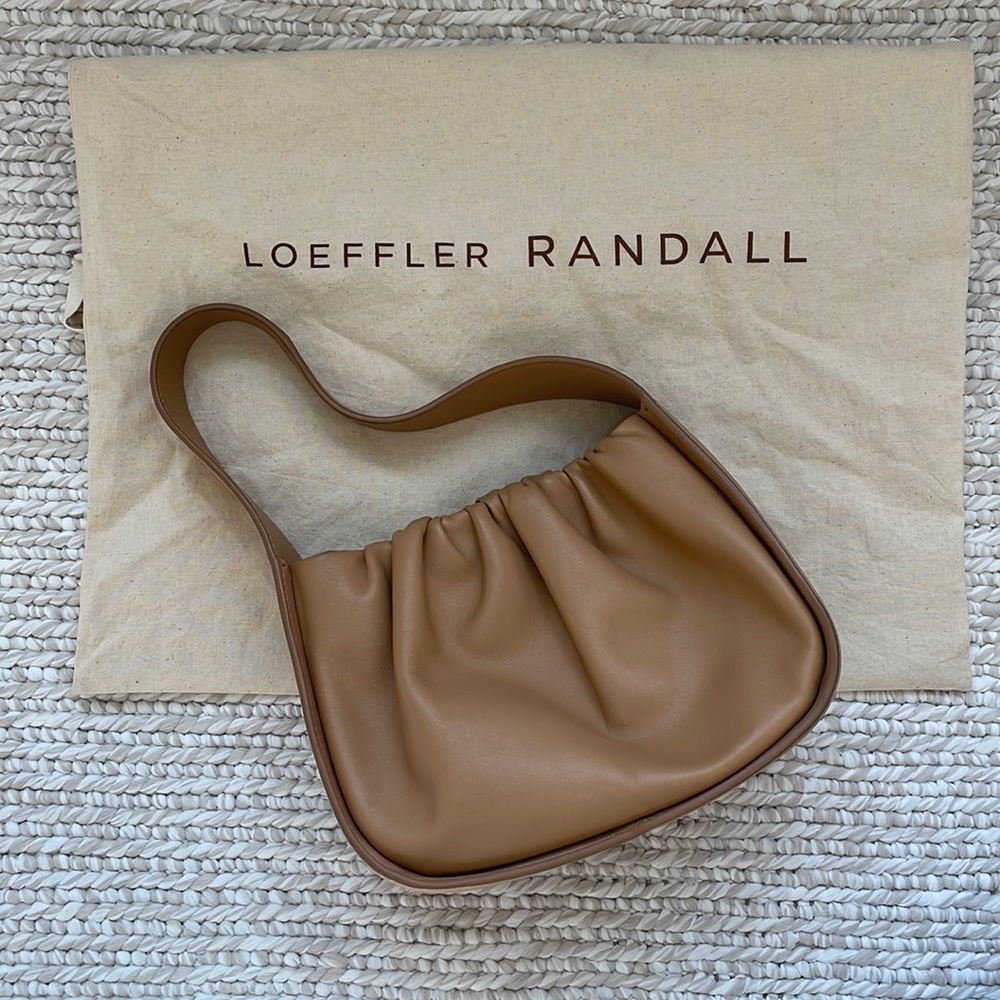 Loeffler Randall Aris Gathered Shoulder Bag